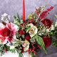 Christmas Flowers, Christmas flower arrangement, Flower delivery in Boston, Flower delivery in Quincy, Quincy florist, Boston Florist, Same-Day Delivery, Christmas Centerpiece