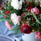 Christmas Flowers, Christmas flower arrangement, Flower delivery in Boston, Flower delivery in Quincy, Quincy florist, Boston Florist, Same-Day Delivery, Christmas Centerpiece