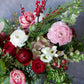 Christmas Flowers, Christmas flower arrangement, Flower delivery in Boston, Flower delivery in Quincy, Quincy florist, Boston Florist, Same-Day Delivery, Christmas Centerpiece