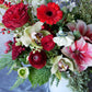 Christmas Flowers, Christmas flower arrangement, Flower delivery in Boston, Flower delivery in Quincy, Quincy florist, Boston Florist, Same-Day Delivery, Christmas Centerpiece