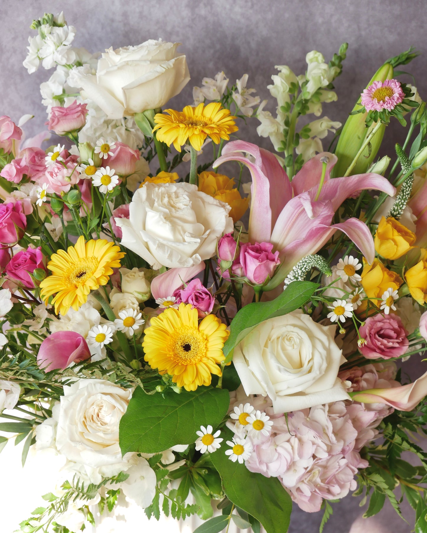 Sympathy Arrangements in a Vase